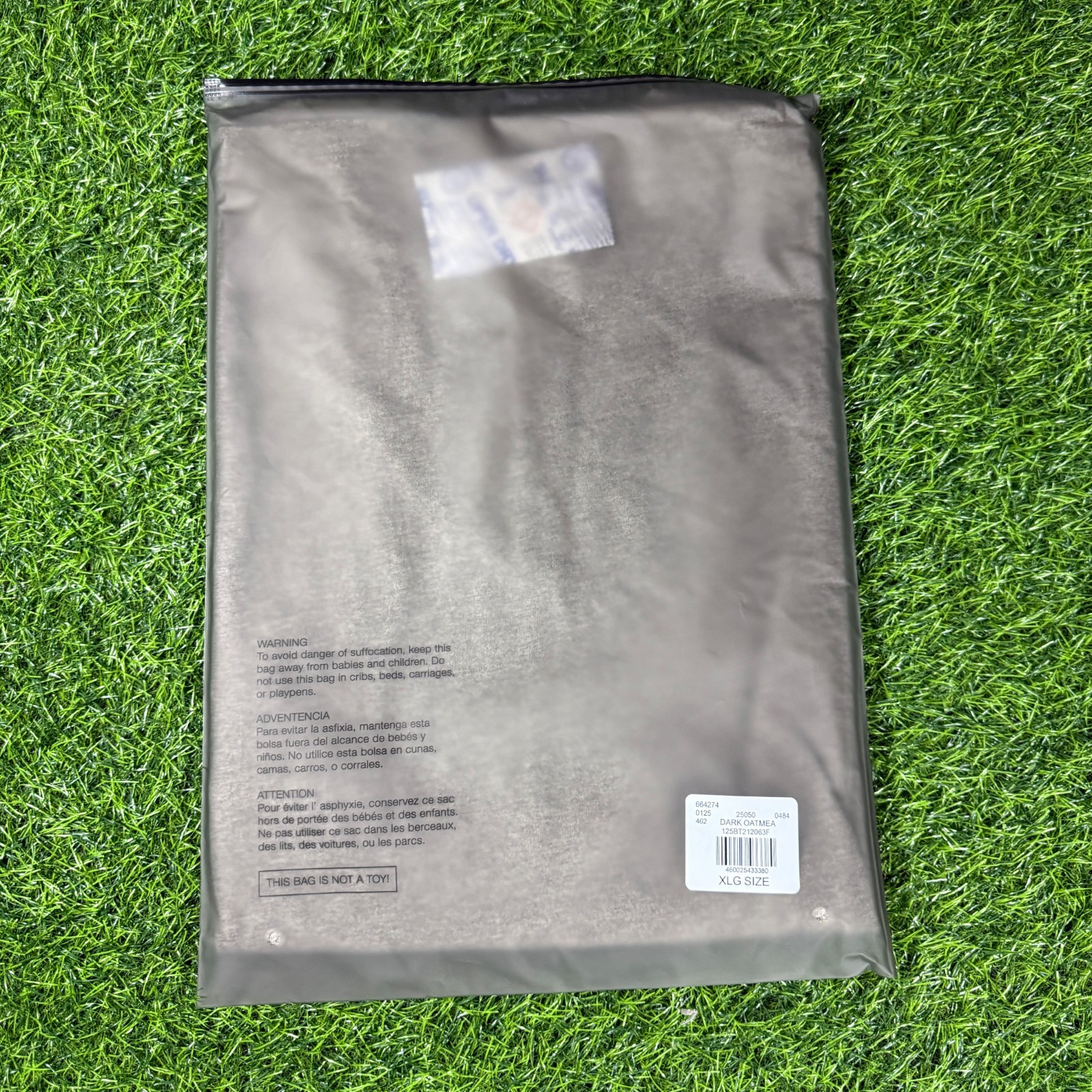 Fear of God Essentials T-Shirt SS22 Dark Oatmeal Gray – 100% Authentic (XS-XL)