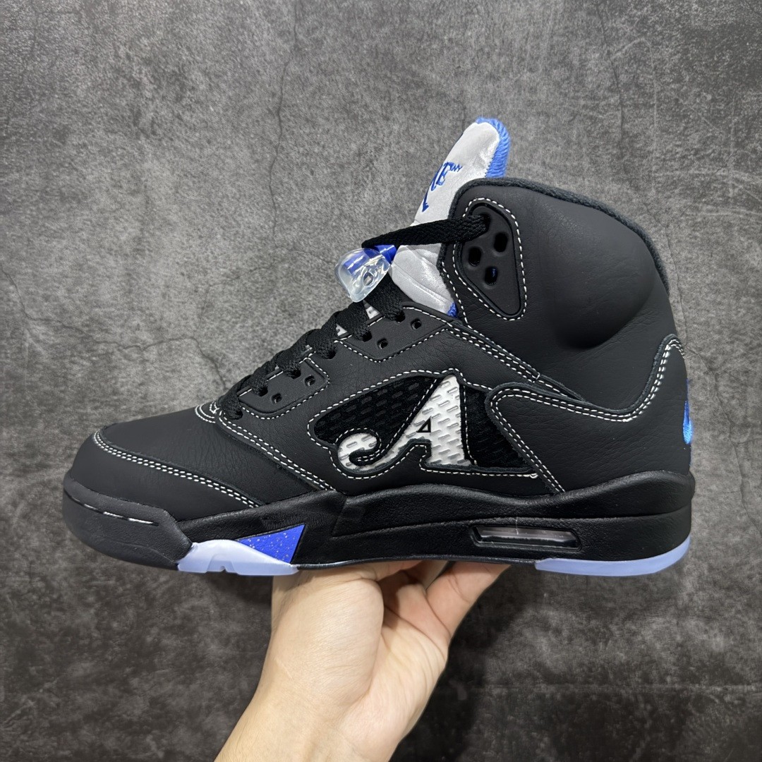 Awake NY x AJ 5 Retro ‘Black Racer Blue’ DV4982-004 Men’s Size Ship Now