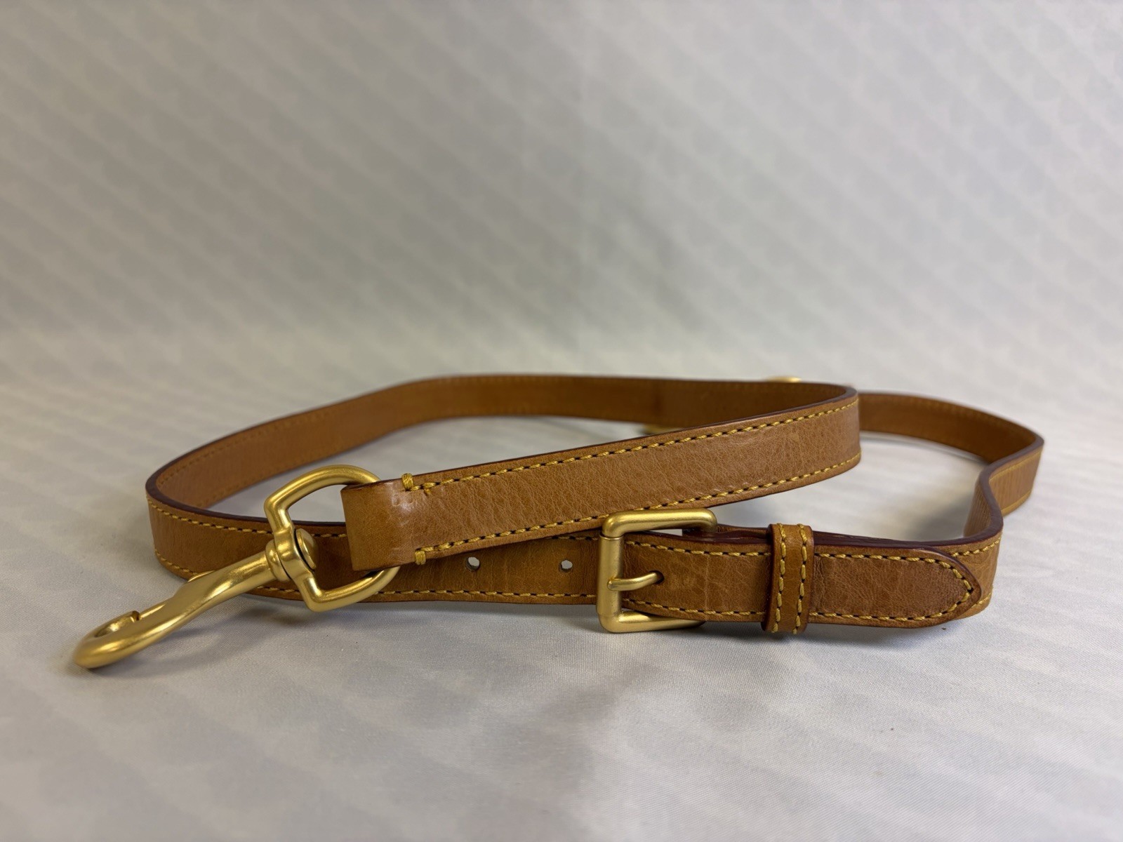 Dooney &Bourke Brown Replacement Adjustable Strap Up to 47”