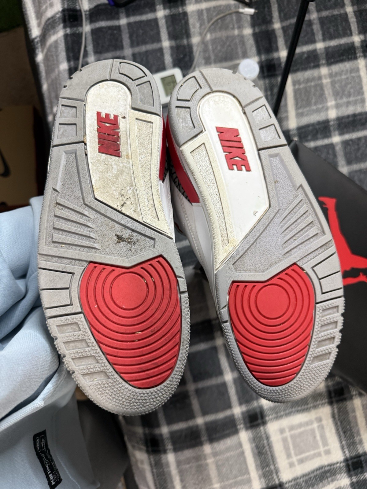 9.5M CLEAN Jordan Air Jordan 3 Retro Fire Red