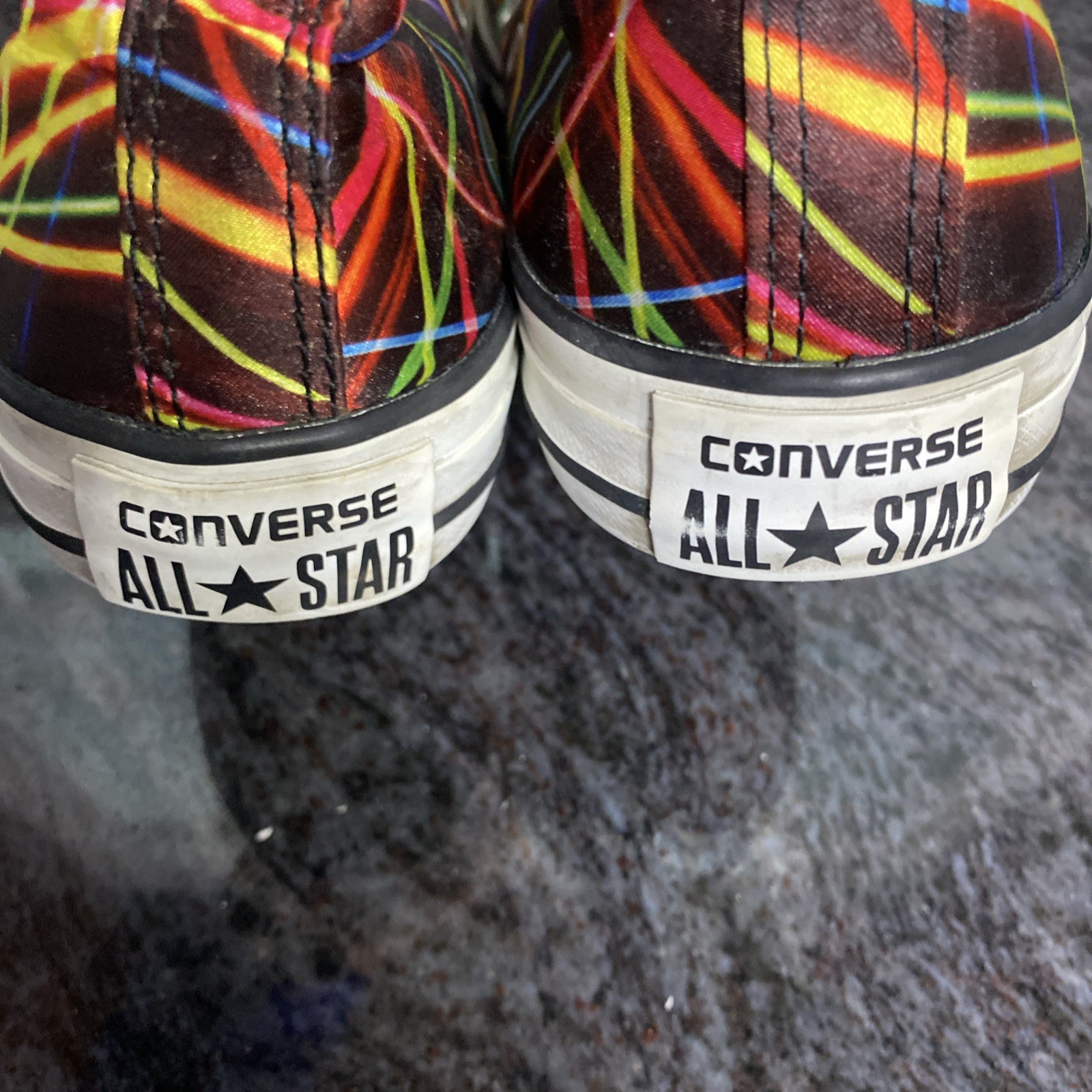 Converse Chuck Taylor Neon Lights Sneakers Men 4 Women 6 High Top Shoes