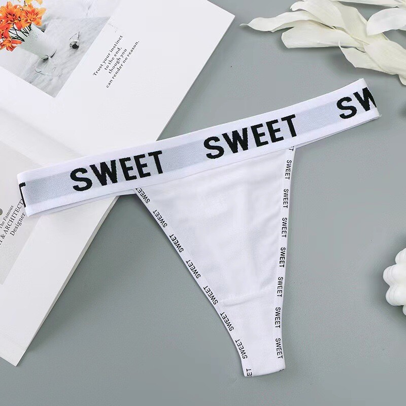 5PCS/LOT Sexy Womens High Cut Panties Thongs G string Bikinis Briefs Underwear