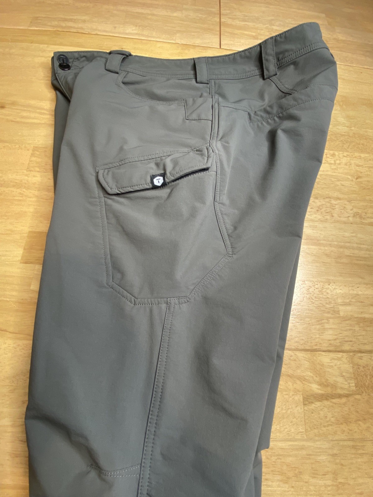 Truewerk T1 Werkpant men’s 38×34 Gray Cargo Tactical softshell workwear pants(G)