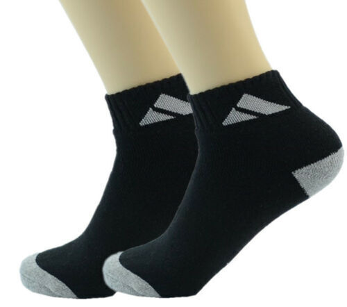 NEW Adi 12 Pairs Sport Ankle/Quarter Crew Mens Socks Cotton low cut Size 10-13