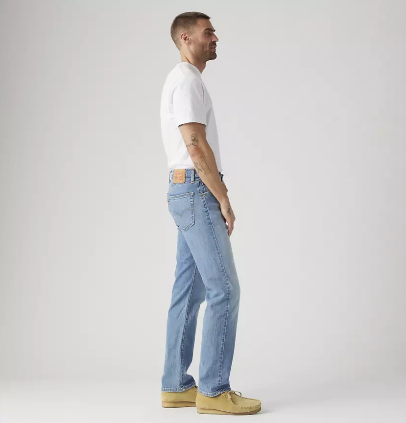 LEVI’S 505™ Regular Fit Men’s Jeans, Ocean Blues – Medium Wash – Stretch (NEW)