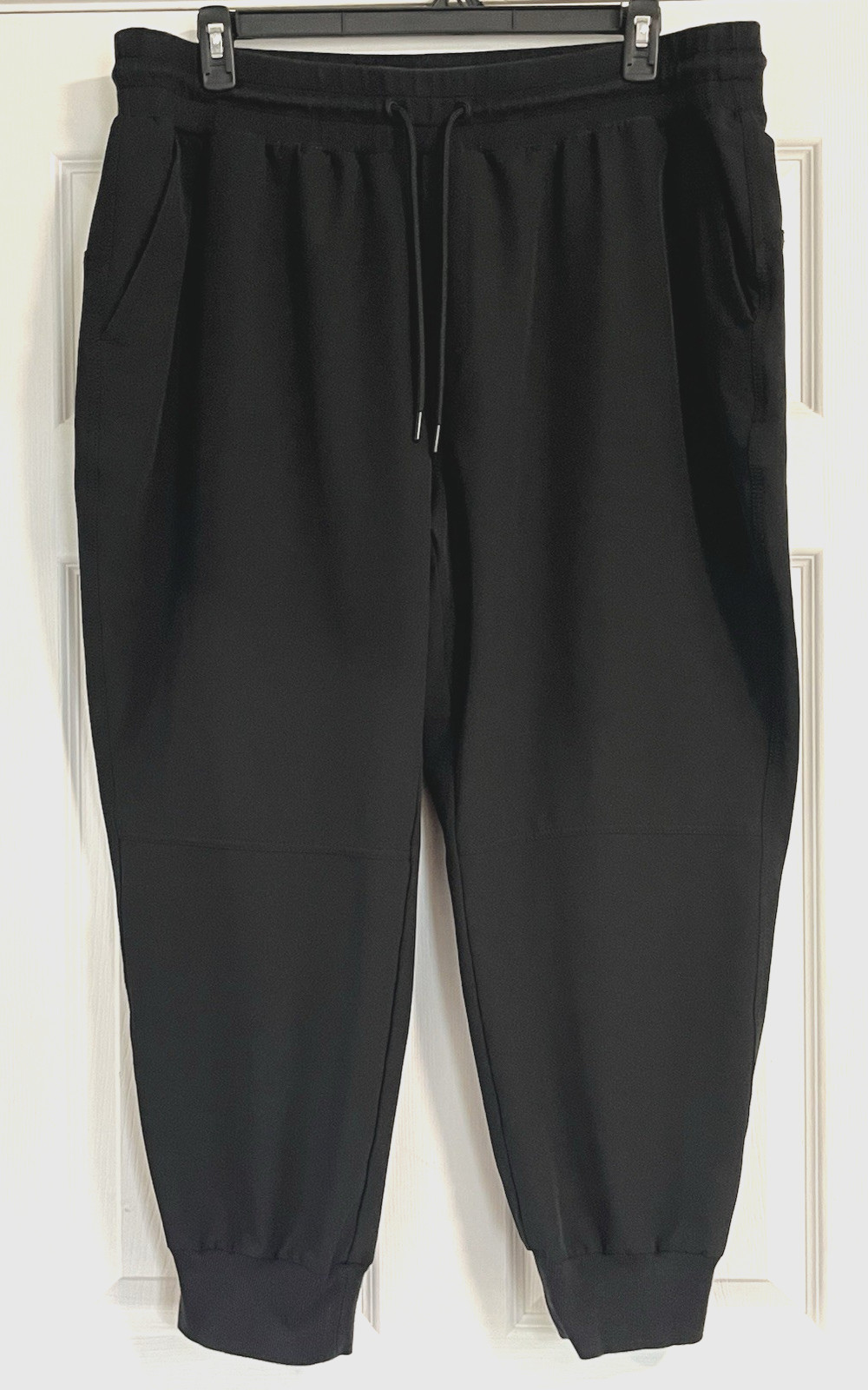 Old Navy Stretchtech All Seasons Jogger Pants Womens 2X Black Water Repellent