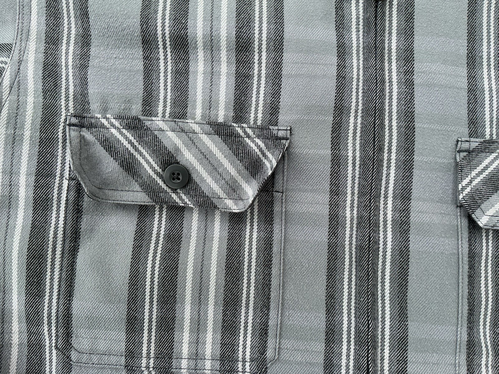 Patagonia Reversible Fjord Jacket Plaid Insulated Gray Mens L