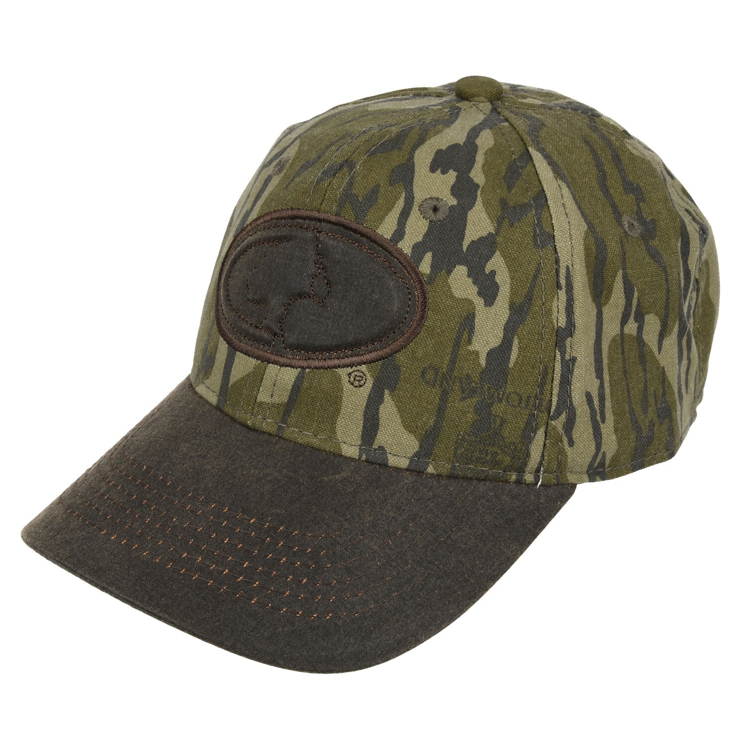 Mossy Oak Oval Patch Cap- MOBL/Brown