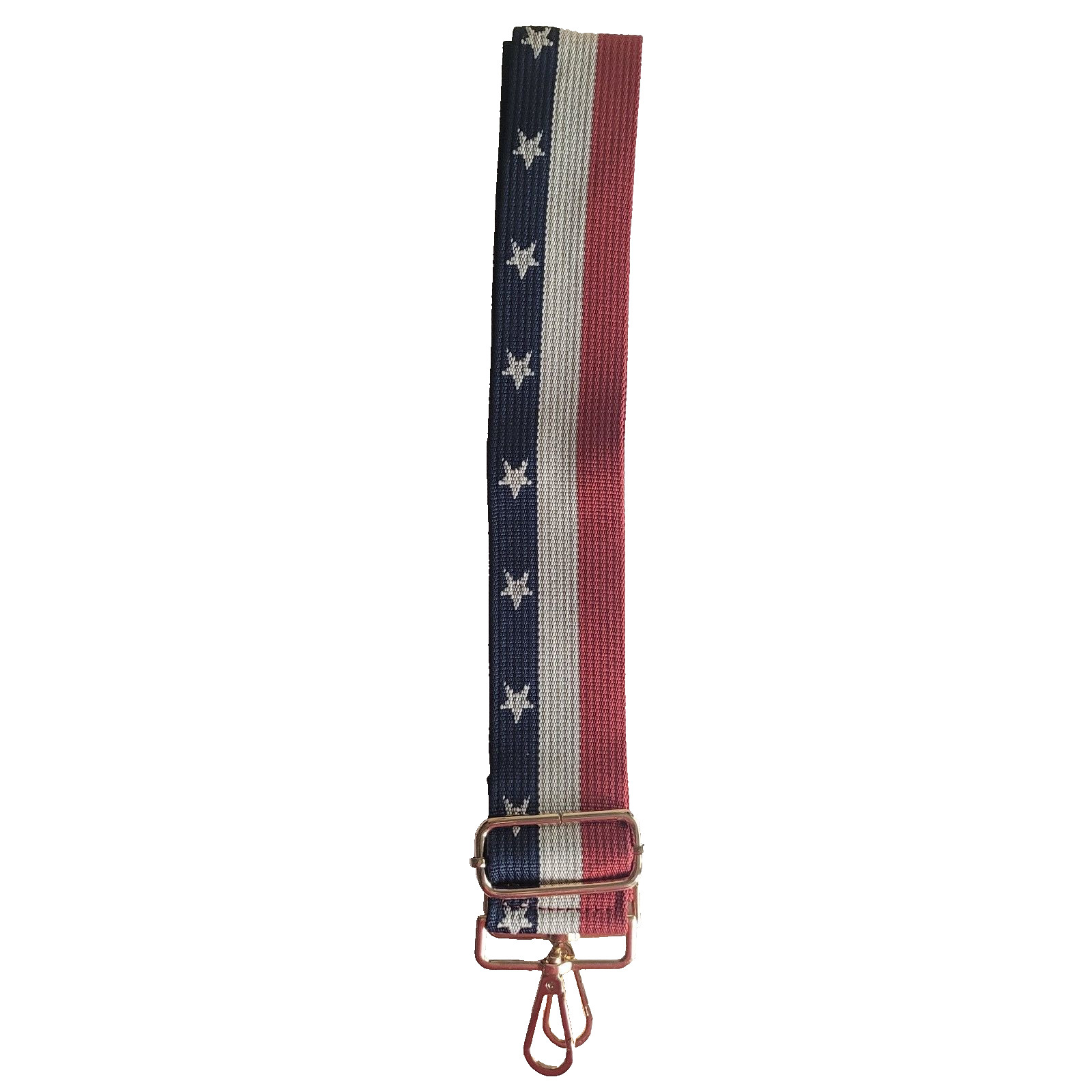 Adjustable Wide American FLAG Crossbody Strap Handbag Cell Phone Carry Lanyard