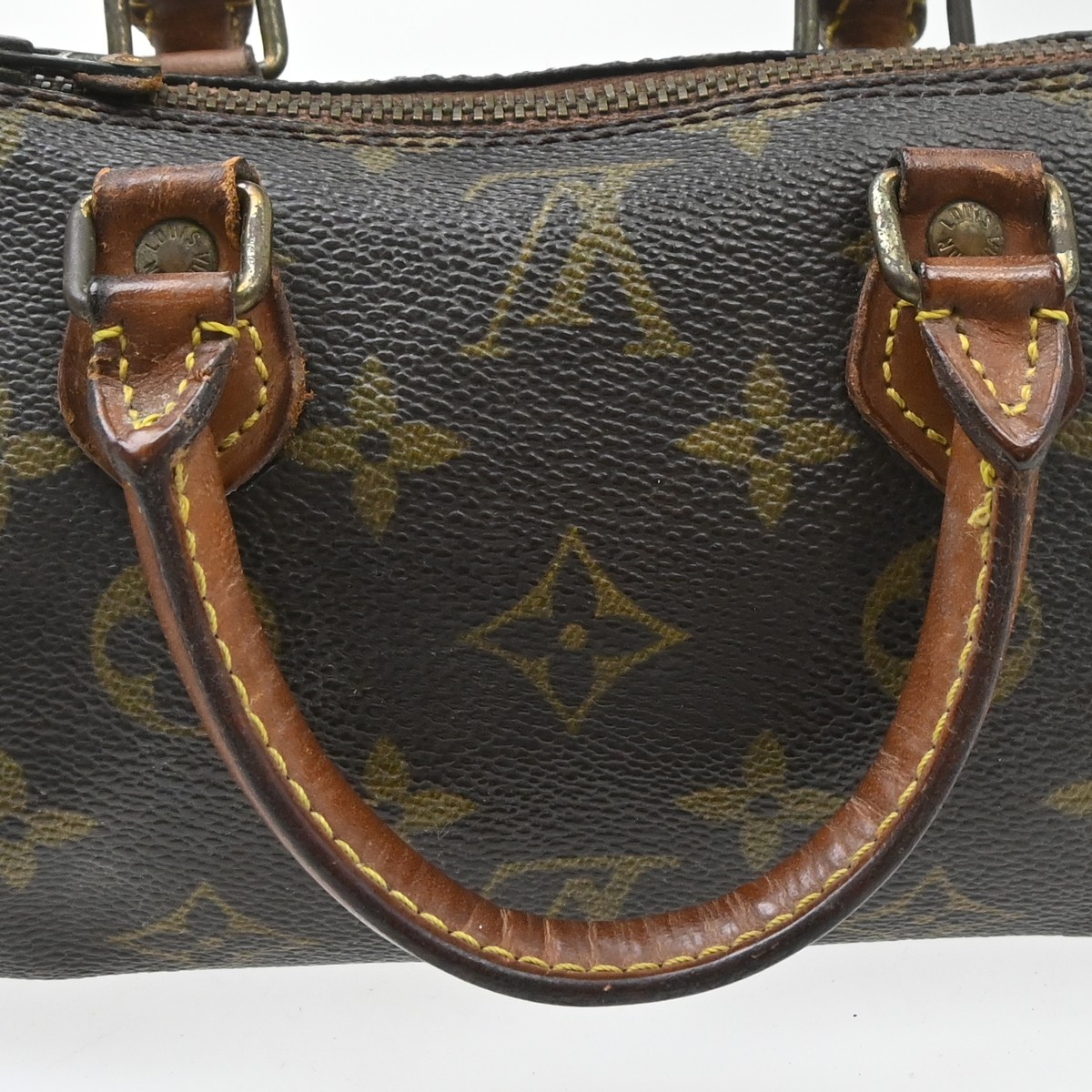 Best06 LOUIS VUITTON MINI SPEEDY HANDBAG MONOGRAM M41534 YQ05616