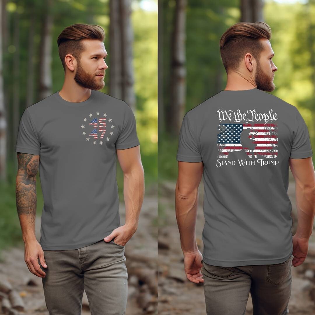 Trump 2024 We The People MAGA 45 47 Missed Me Never Surrender Legend T-Shirts