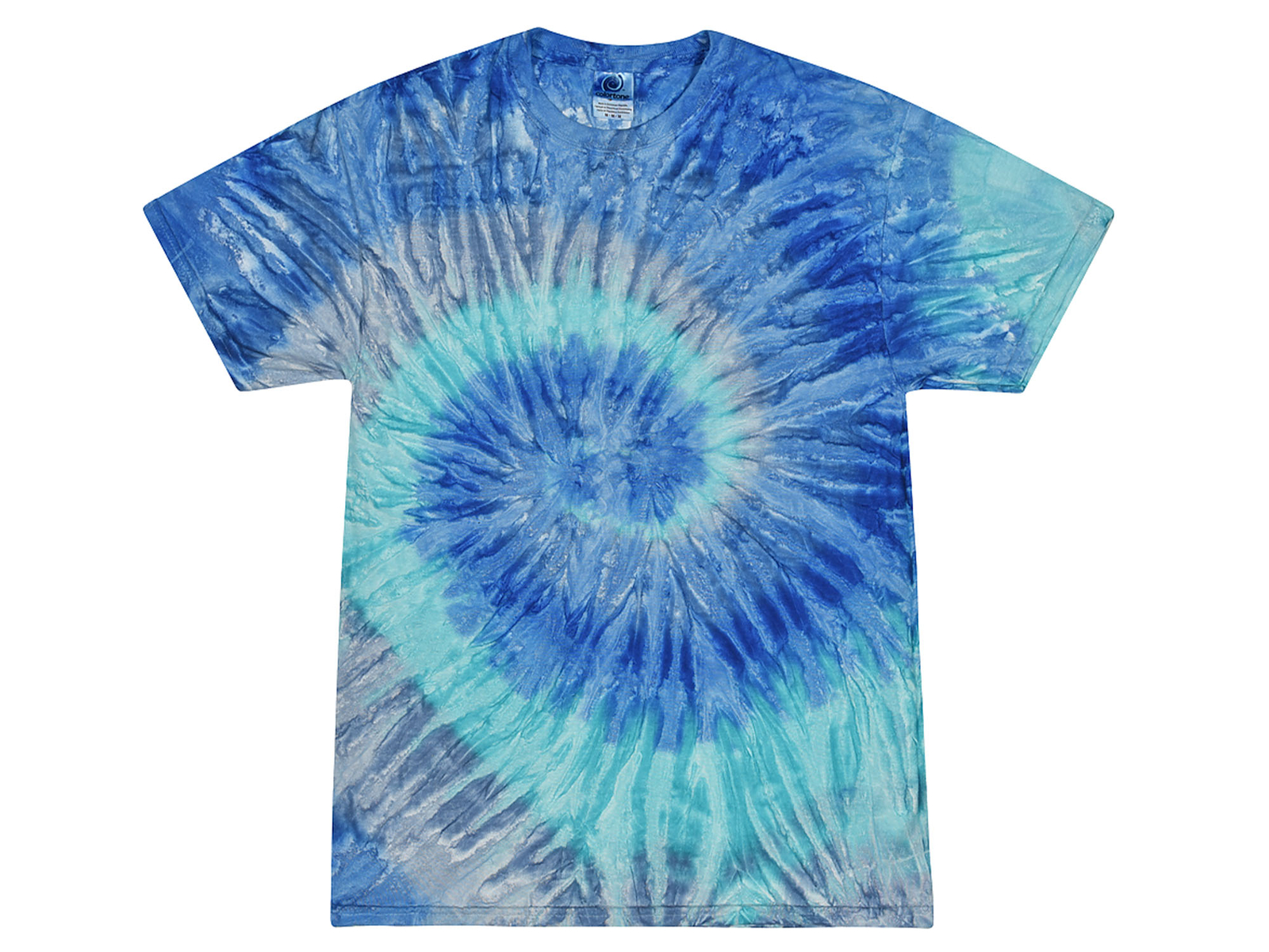 Multi-Color Tie Dye T-Shirts, Kids & Adults Short Sleeve Cotton Colortone