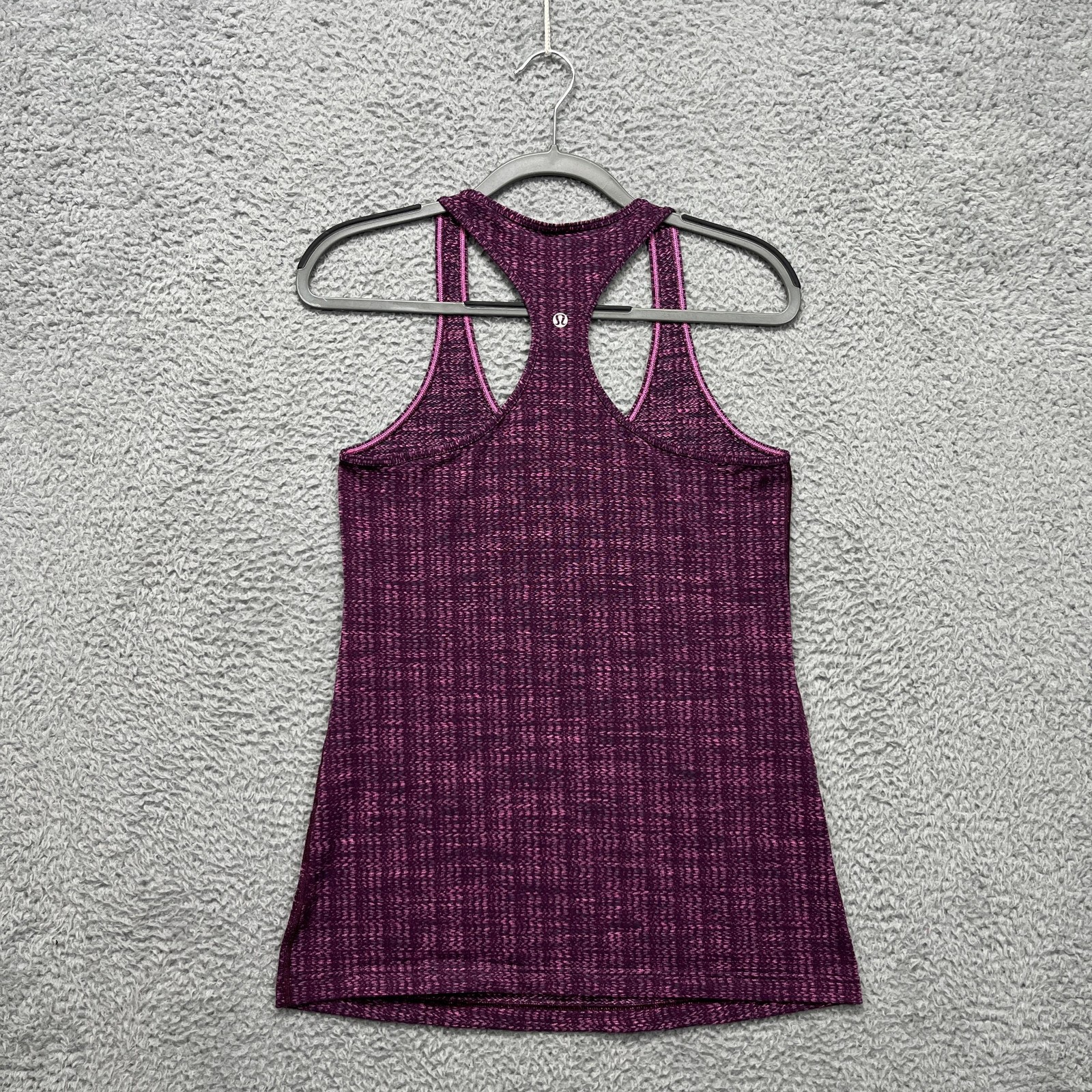 Lululemon Tank Top Womens Small Purple Racerback Running Yoga Gym Athletic
