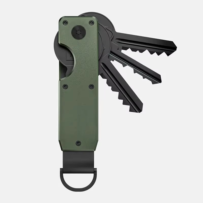 Key Organizer Compact Holder Metal Key Chain Minimalist Key Case Holder for Keyc