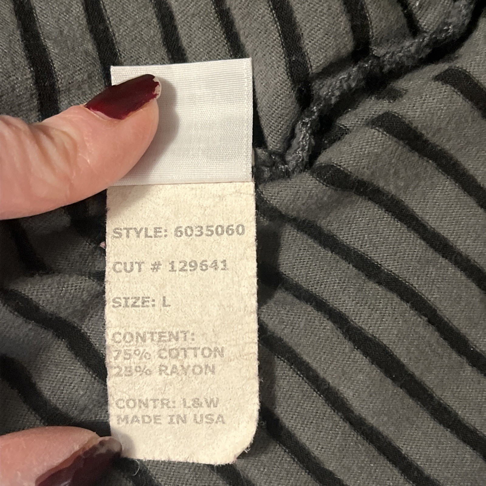 Cut Loose Women’s Large Boxy Striped Knit Top Gray Black Linen Blend Boho