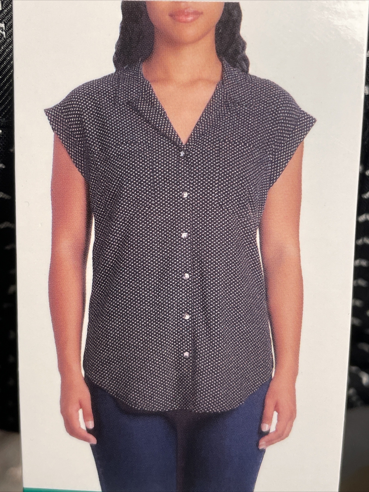 Jachs Girlfriend Ladies Short Sleeve Loose Fit Blouse Pick Your Size & Color NWT