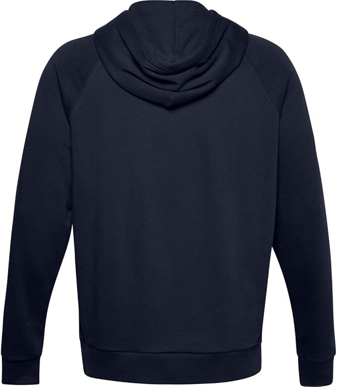 Under Armour 1357093-410 Midnight Navy Men’s Rival Fleece Big Logo Hoodie