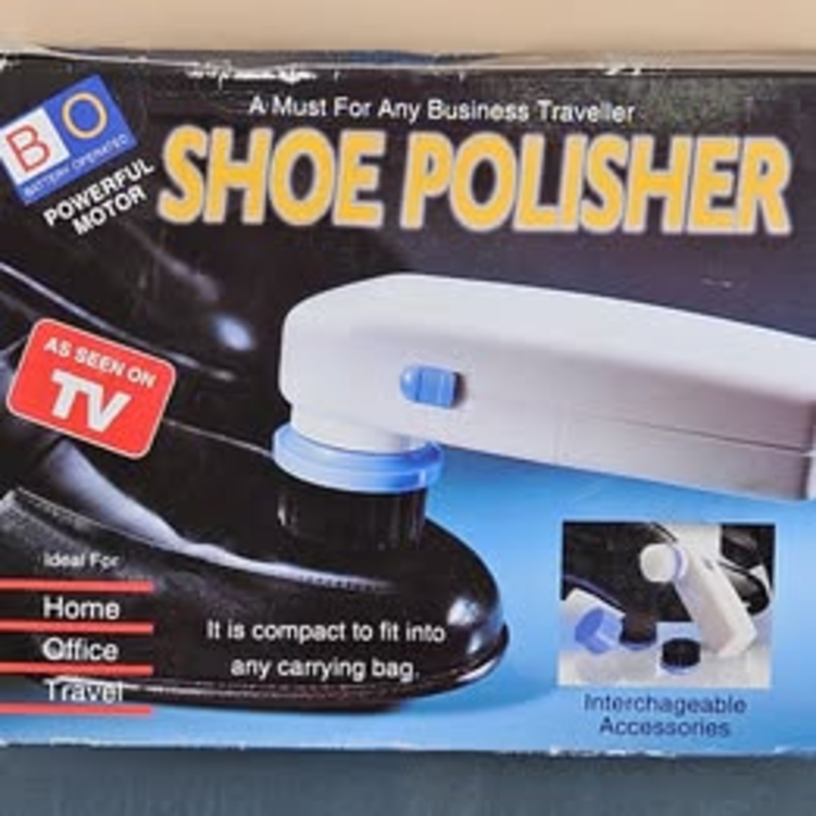 Battery-operated “Shoe Polisher”