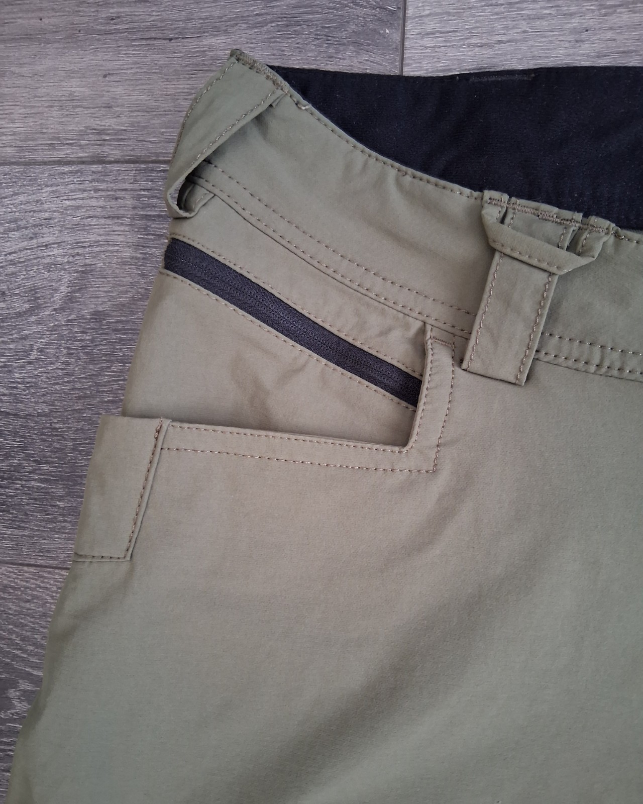 Truewerk T1 Werk Pants Durable Lightweight Cargo Olive Womans Size 16 (36×30)