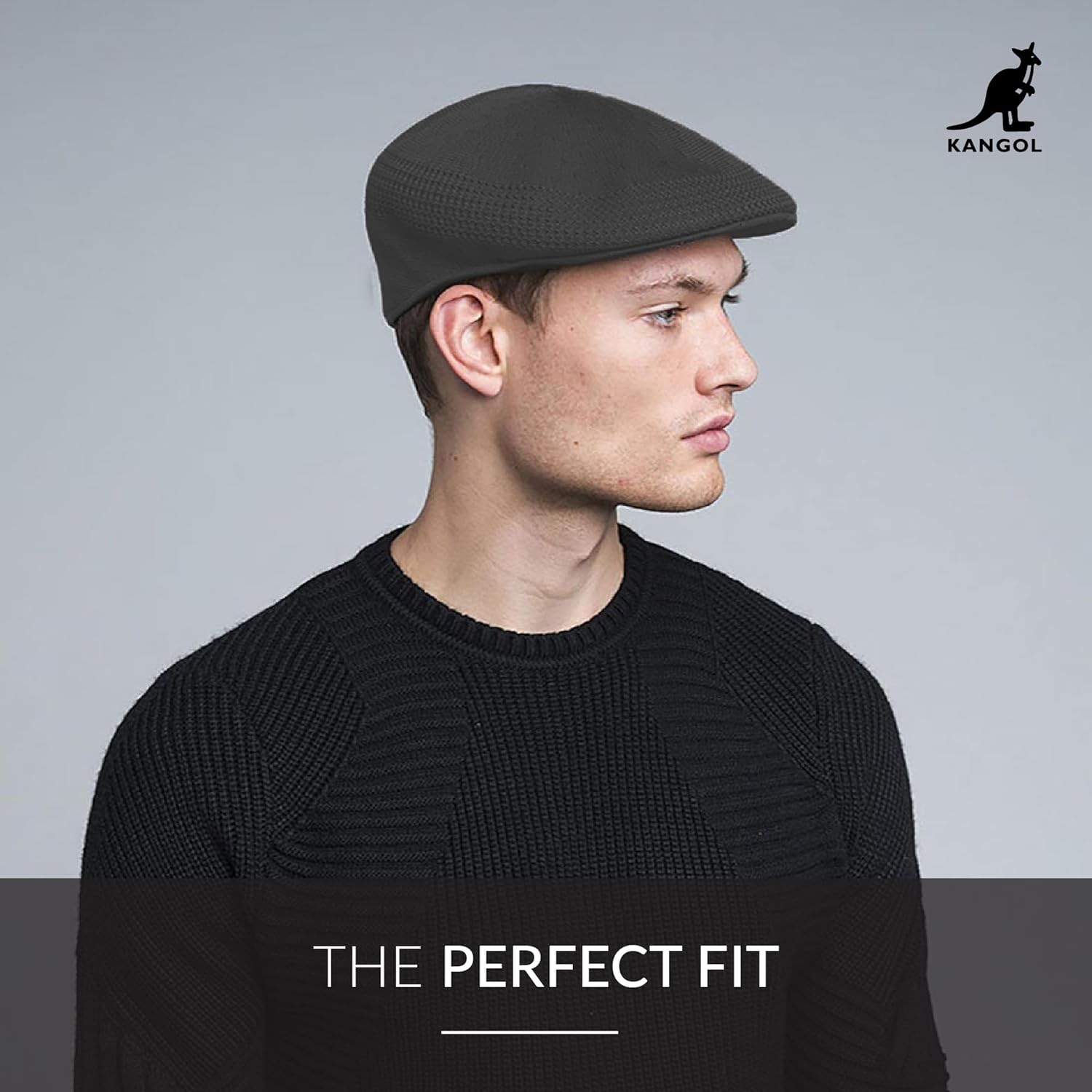 Kangol Men’s Tropic 507 Ventair Flat Cap, Size & Color Options