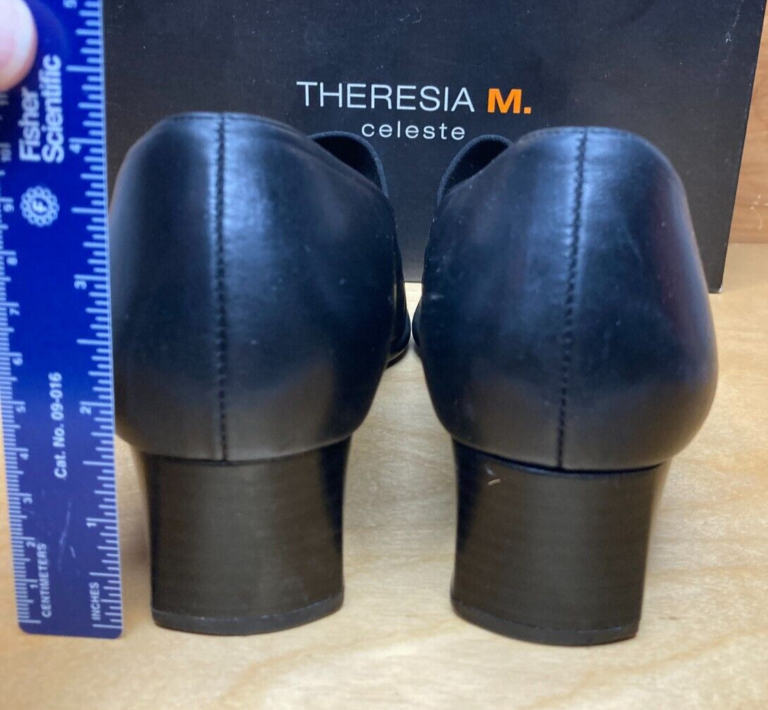Theresia M Celeste Leather Black Dress Shoes Women’s US Size 8 LKN