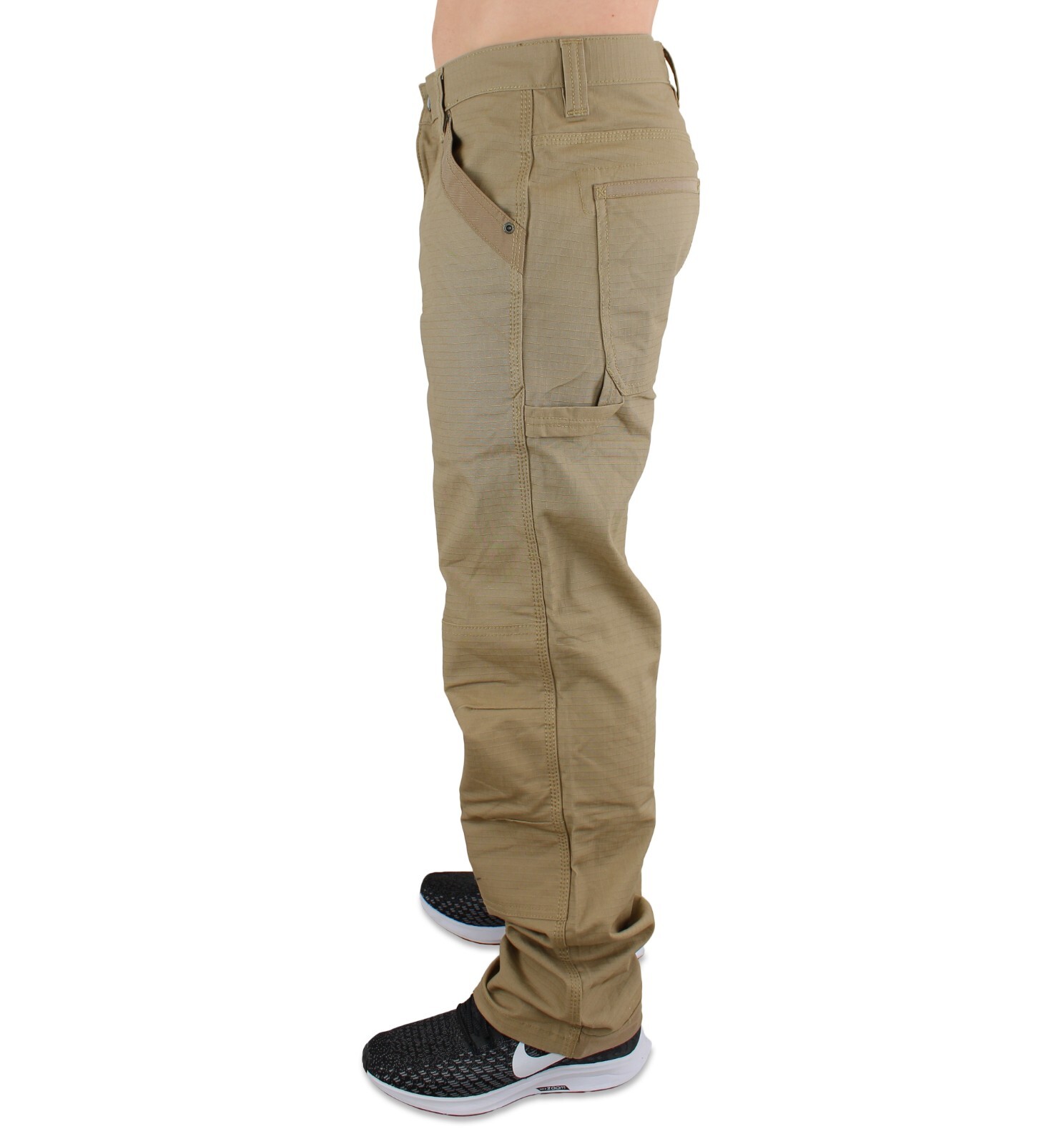 Wrangler Workwear Men’s Work Pants 5-Pocket Rip-Stop, Reinforced Knee & Pockets