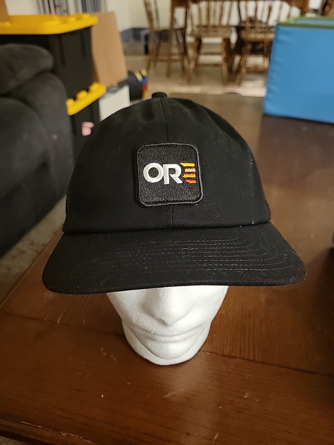NWT OR Quadrise Trucker Lo Pro Cap Black