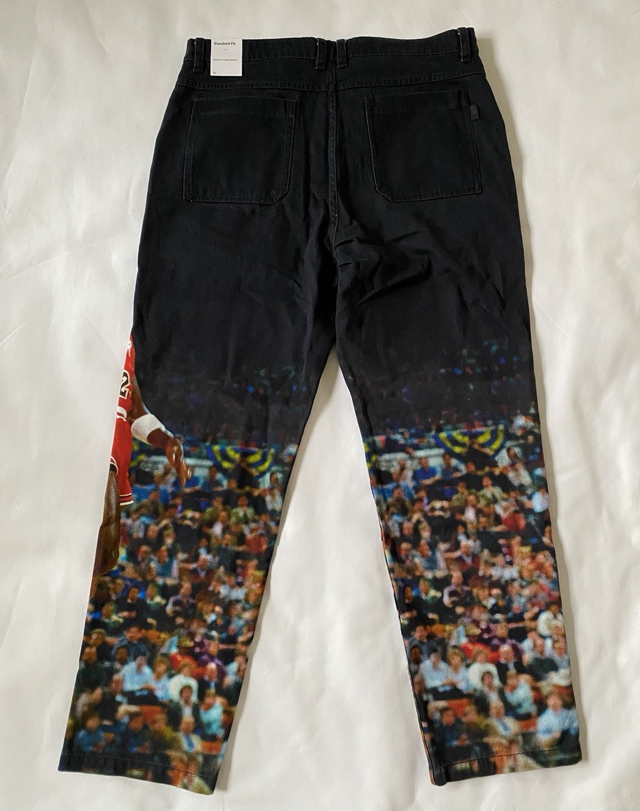 Air Jordan Printed Dunk Contest Twill Pants Black Size 34