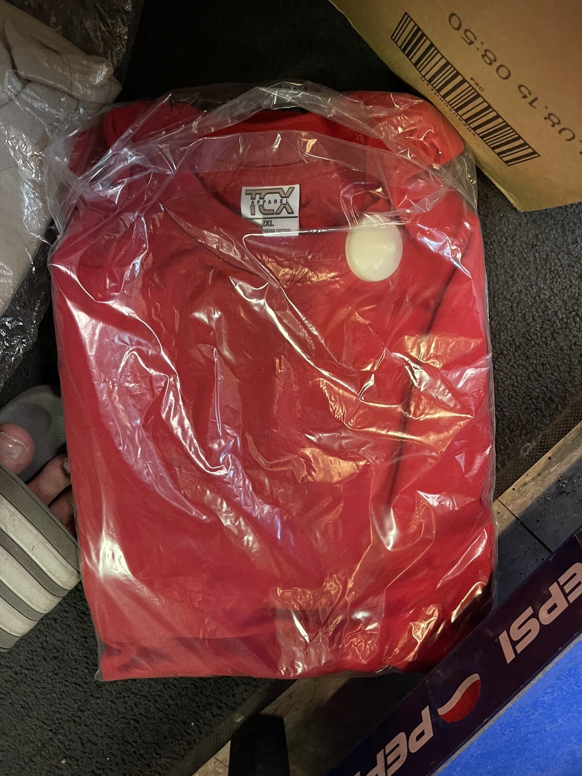 2 xL Red shirt white tshirt long sleeve premium quality