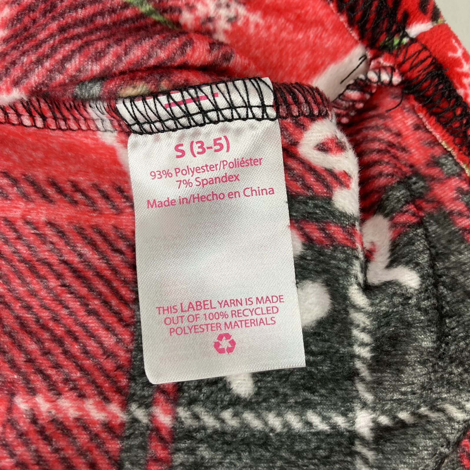No Boundaries Jr. Girls Oh Reindeer Plush Hooded Pullover Rudolph Buffalo Plaid
