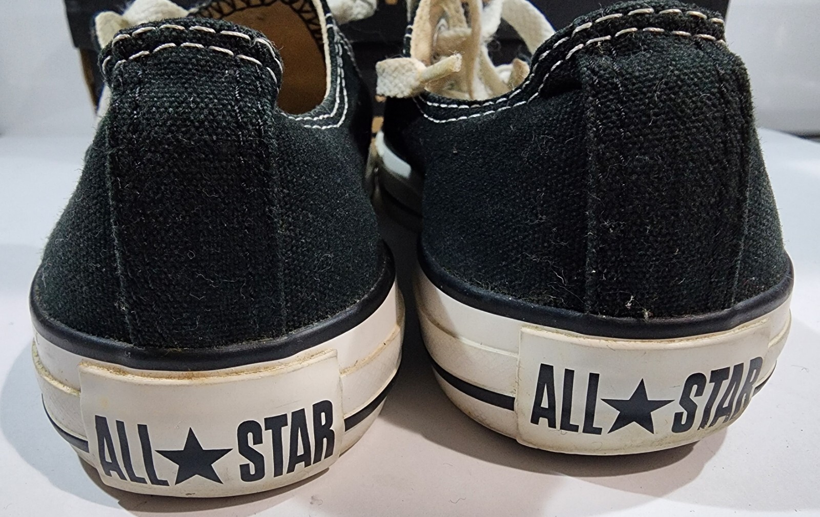Converse Chuck Taylor All Star Low Black In Box, Size Men 4, Women 6