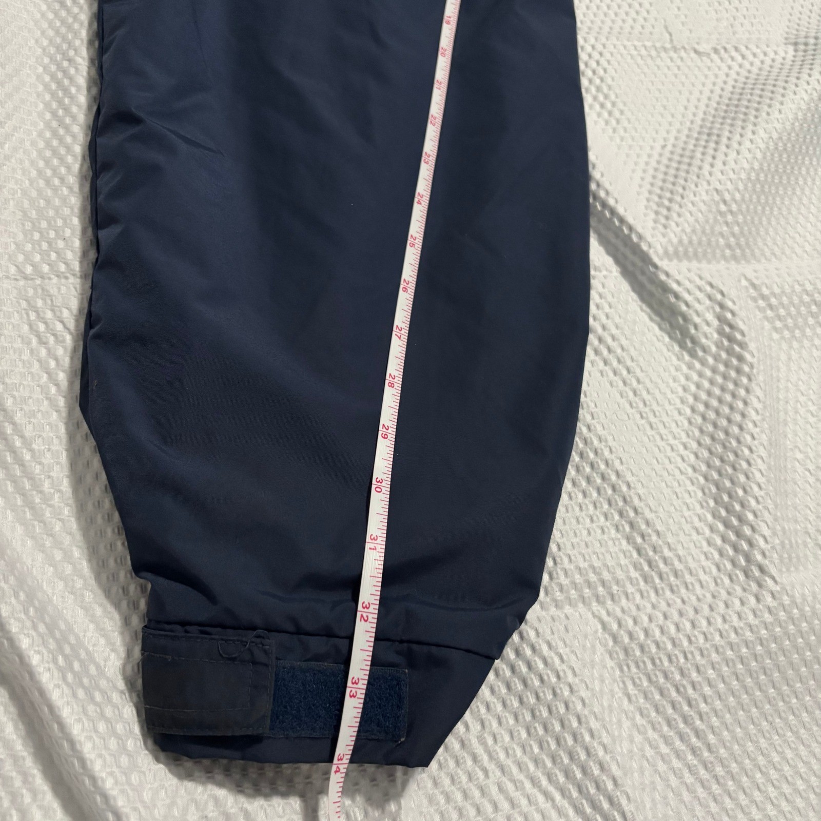 Columbia Mens XL Navy Blue Fleece Lined Bomber Jacket Full Zip Windbreaker