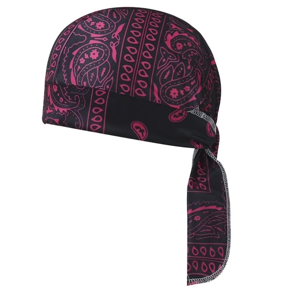 Elastic Motorcycle Wrap Biker Du Bandana Paisley Doo Rag Head Skull Cap Durag