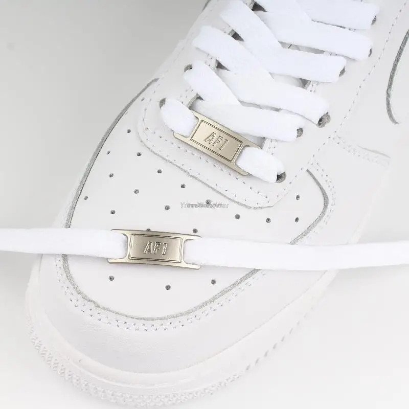 New AF1 Shoelaces Combination White Flat Laces and Shoe Decoration Suit Sneaker