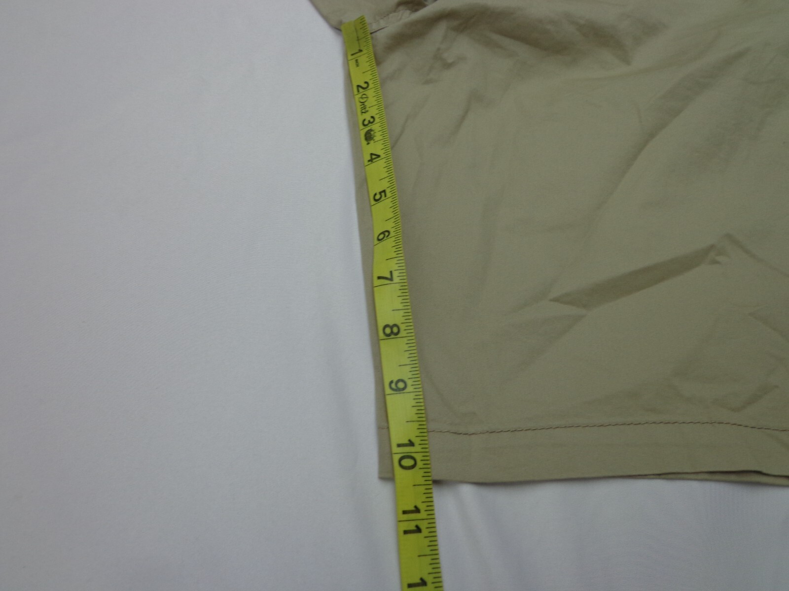 Iron Co Stretch Cargo Shorts Regular Fit Cotton Blend Vintage Wheat Size 38