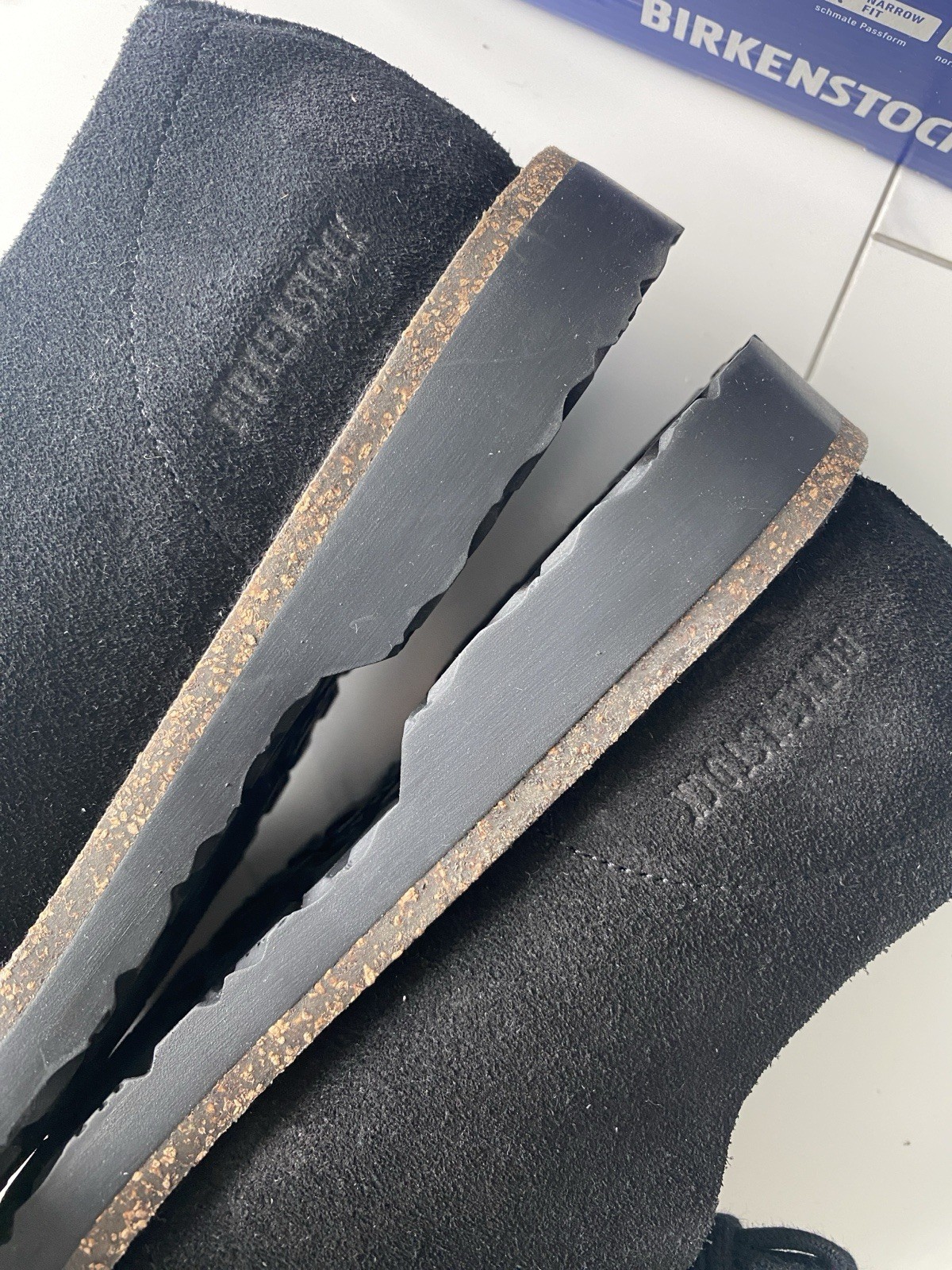 Birkenstock Uppsala Low Suede Black Men’s Size 43 US 10 Regular Fit 1029697 NEW