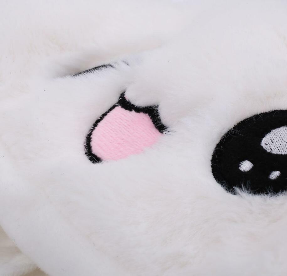Bunny Hat Light Up Cute Plush Rabbit Hat Moving Ears with LED Light Gift US