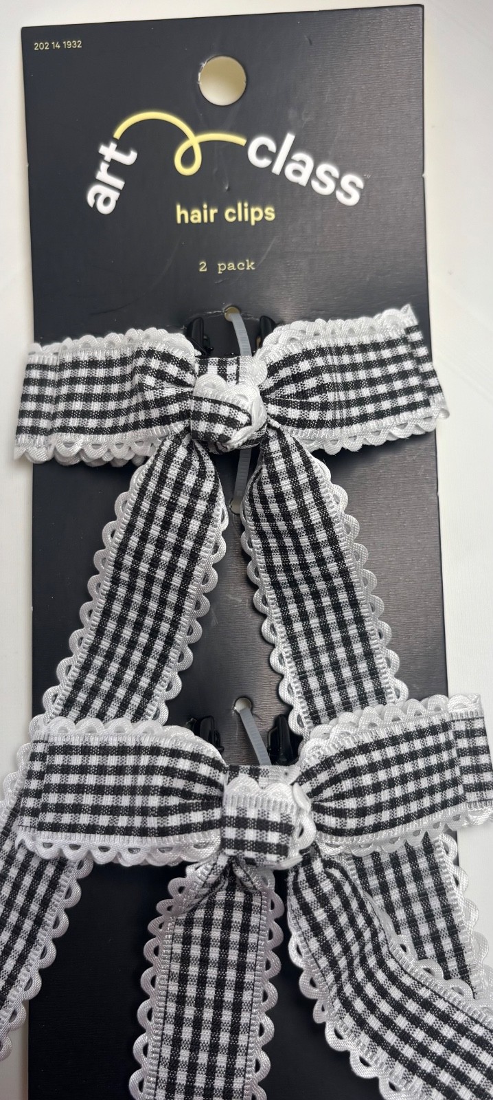 Kids Hair Clips and Claw Clip Bundle New Black,White bow, Clear, Brown and Black
