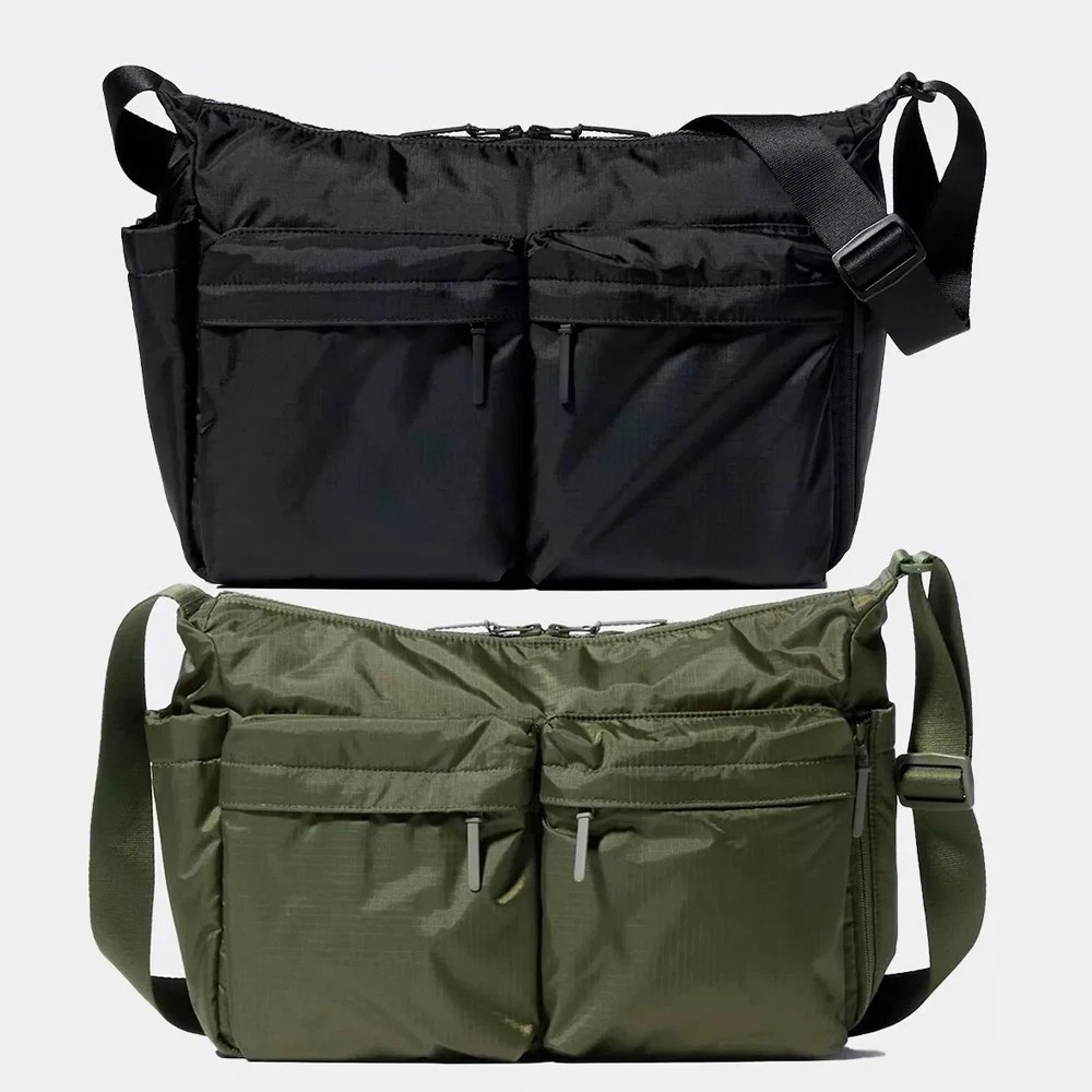UNIQLO Fashion Casual Multi-pocket Messenger Bag Women Nylon Shoulder Bag Travel