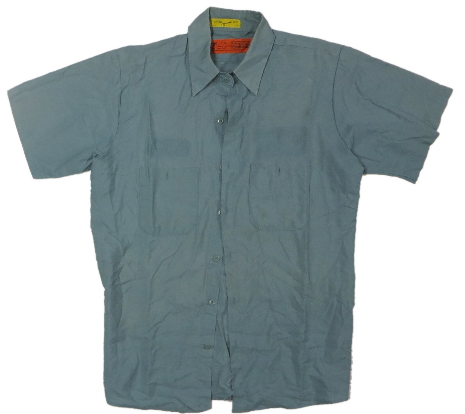 Used Uniform Work Shirts Red Kap Cintas Unifirst Mechanics