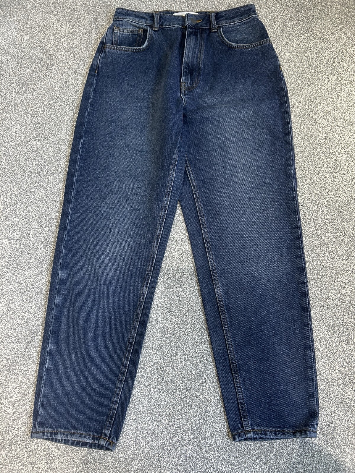 RGNC x Nu-In Womens High Rise Tapered Mom Jeans – W28 L30