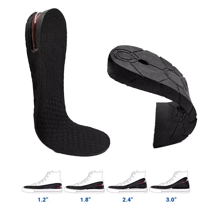 Shoe Lift Height Increase Insole Foot Pad Insert Riser Footpad Unisex