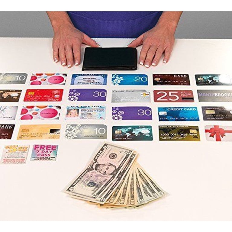 3 Pcs Original Wonder Wallet Amazing Thin Slim RFID Leather Wallet As Seen on TV