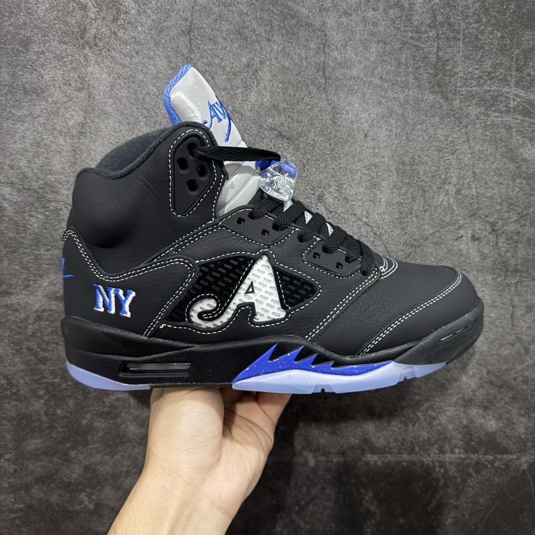 Awake NY x AJ 5 Retro ‘Black Racer Blue’ DV4982-004 Men’s Size Ship Now