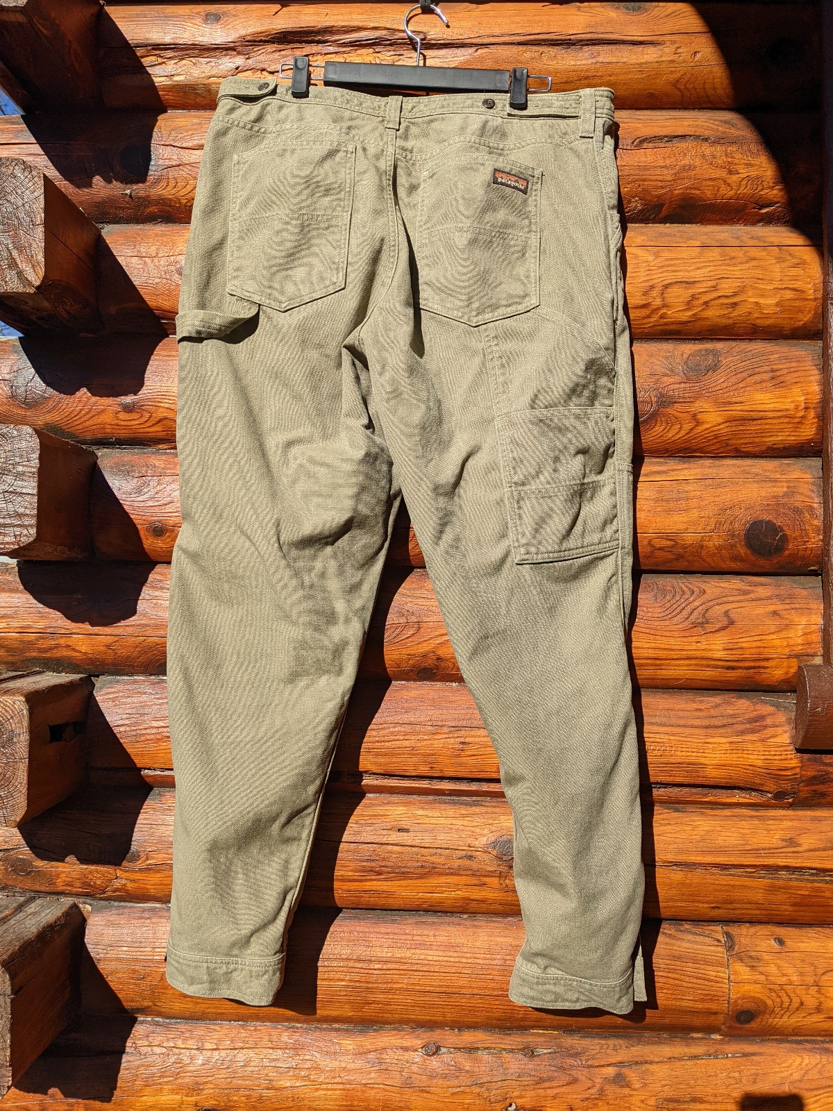 Patagonia all seasons double knee hemp canvas pants workwear women’s 18