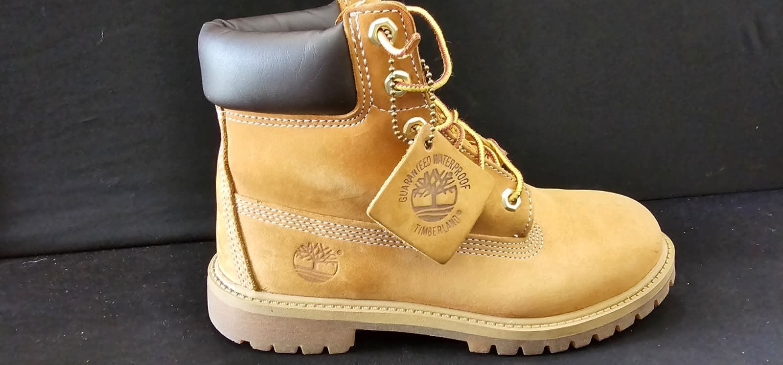 Timberland Men’s Premium 6 Inch Waterproof Boots JL3 Brown Size US:5 [B-3]