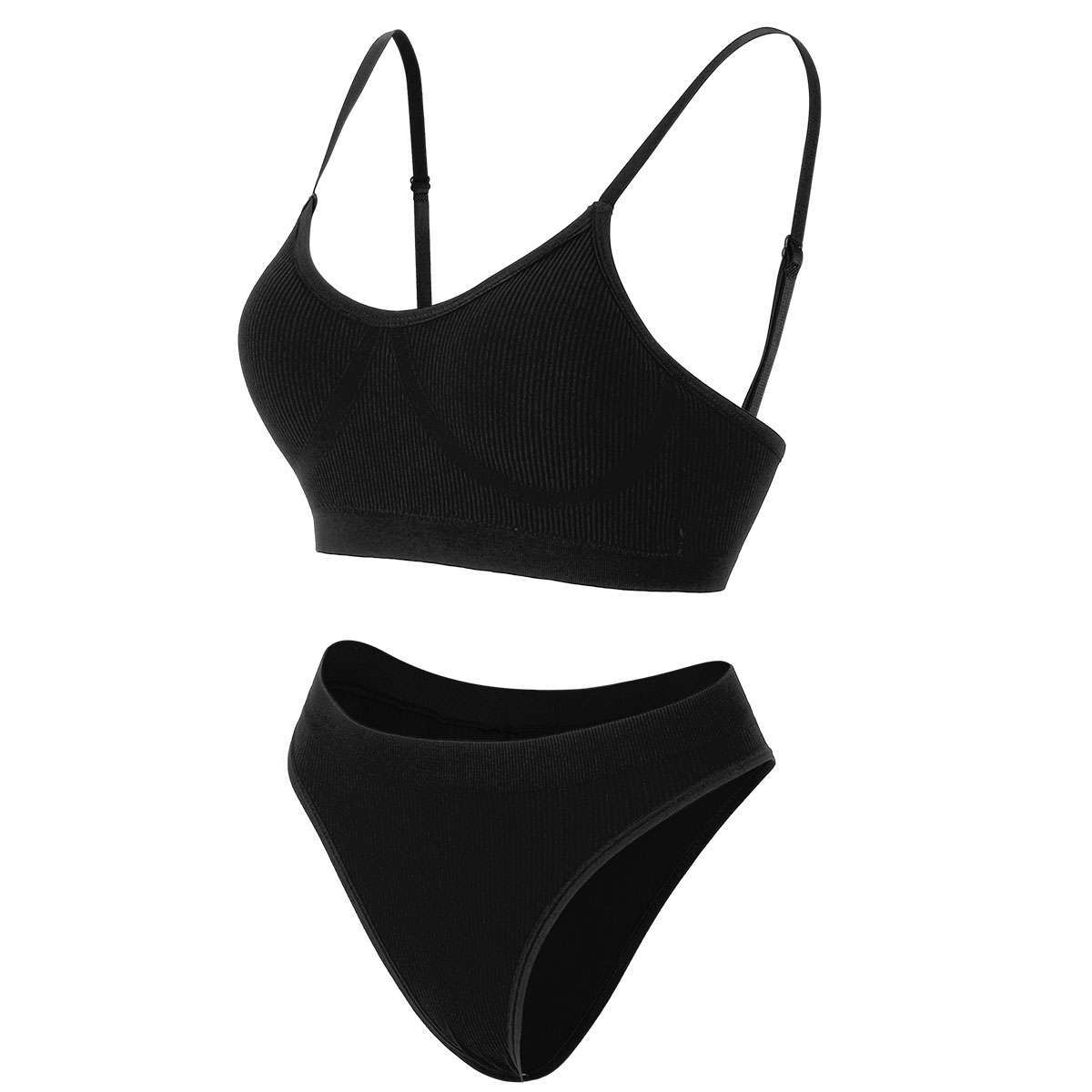 Women Underwear Bra And Panties Set Lingerie Thong Push Up Bralette Sport Bra