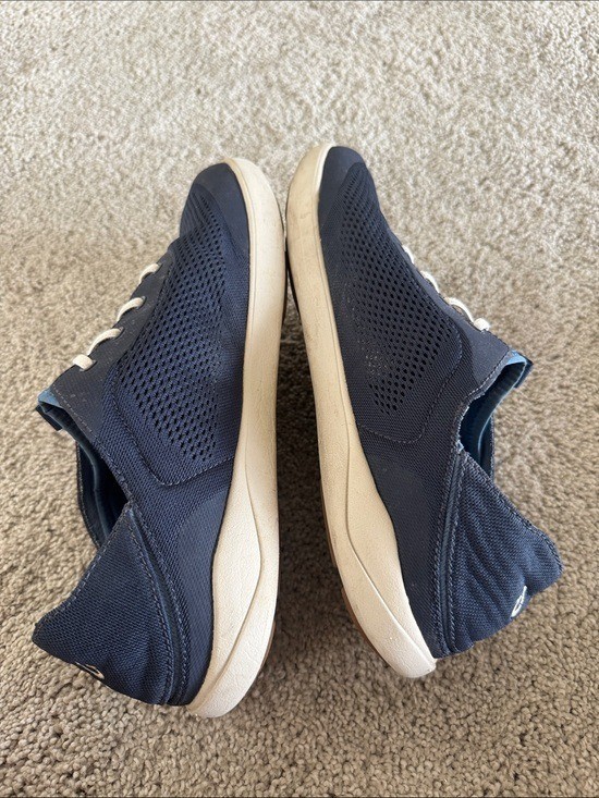 OluKai Moku Pae Sneakers Mens 12 Navy Blue Shoes Slip On