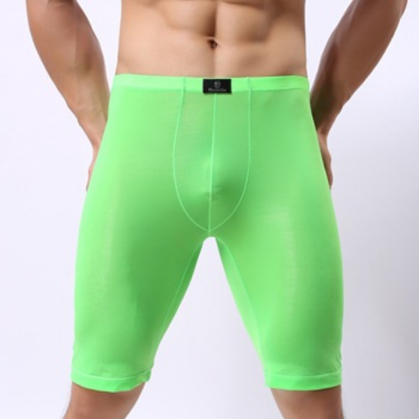 Men’s Underwear Soft Breathable Tight Stretch Boxer Sports Shorts Panties