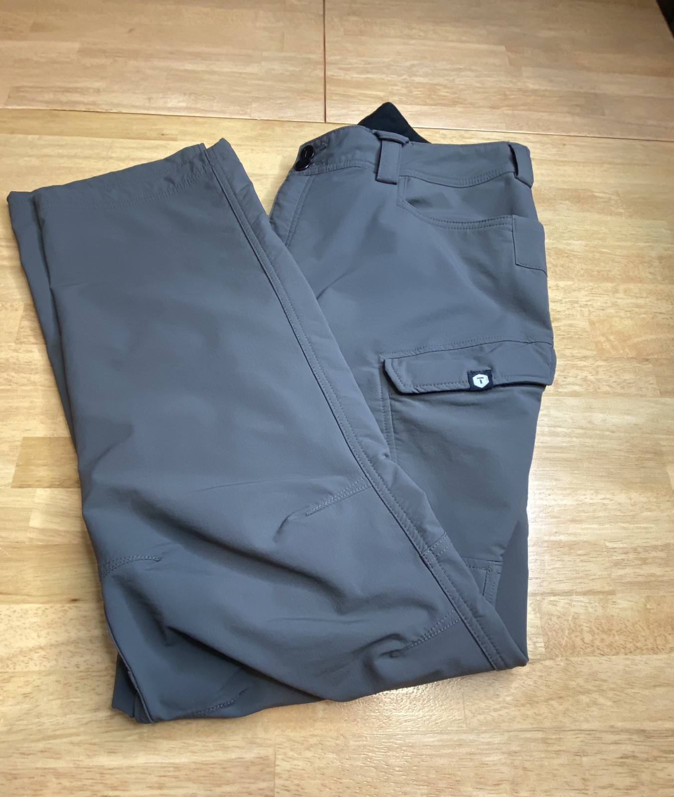 Truewerk T1 Werkpant men’s 38×34 Gray Cargo Tactical softshell workwear pants(G)